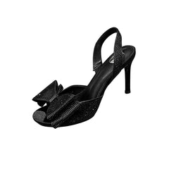 Footworks Ladies Senna Heels In Black