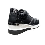 Butterfly Feet Ladies Empire 2 Shoes In Black and White