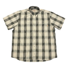 Sterling Mens Oxford Check Shirt Twinpack In Olive