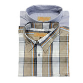 Sterling Mens Oxford Check Shirt Twinpack In Light Blue