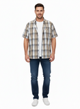 Sterling Mens Oxford Check Shirt Twinpack In Light Blue