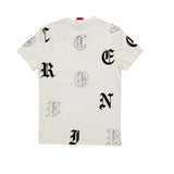 Enrico Coveri Mens 703 T-Shirt In Off White