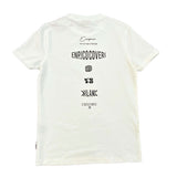 Enrico Coveri Mens 301 T-Shirt In Off White
