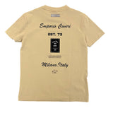 Enrico Coveri Mens 76 T-Shirt In Khaki