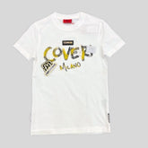 Enrico Coveri Mens 114 T-Shirt In Off White
