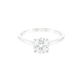 1.00ct Round Solitaire Engagement Ring