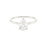 1.30ct Pear Solitaire Engagement Ring