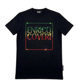 Enrico Coveri Mens Bling T-Shirt In Black