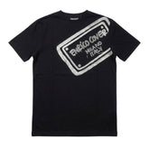 Enrico Coveri Mens Bling Milano T-Shirt In Black