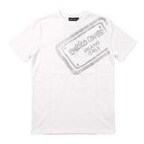 Enrico Coveri Mens Bling Milano T-Shirt In White