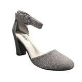 Orbit Glamour Heels In Pewter
