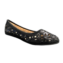 Orbit Glamour Ladies Pumps In Black