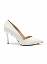 La Her Womens QXG-30 Heels In White