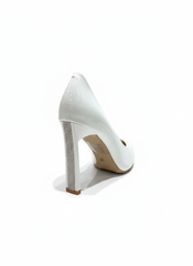 La Her Womens GSP-6 Heels In White