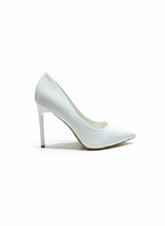 La Her Womens GSP-6 Heels In White