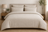 Cotton Co Cashmere Duvet Cover In Stone