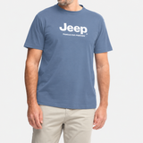 Jeep Mens Core Jeep Logo In Slate Blue