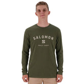 Salomon Mens Venice Long Sleeve T-Shirt In Green