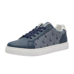 Polo Mens Jacquard Sneakers In Navy
