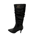 Sissy boy Ladies Cassandra Heel Boots In Black
