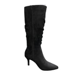 Sissy boy Ladies Cassandra Heel Boots In Black