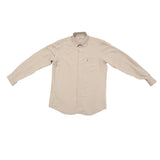 Owen Mens Long Sleeve Shirt In Beige