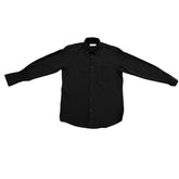 Owen Mens Long Sleeve Shirt In Black