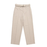 Antioch Mens Trousers with Belt In Beige