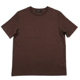 Antioch Mens Plain T-Shirt In Dark Brown