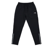Anta Mens Advanced Woven Running Track Pants In Black
