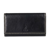 Polo Kenya Trifold Purse In Black