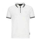 Enrico Coveri Mens Bling Golfer In White
