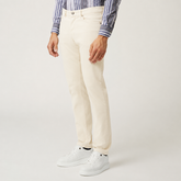 Harmont & Blaine Mens 5 Pocket Basic Narrow Pants In Cream