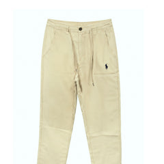 Polo Boys Russel Slim Fit Pants In Stonewash