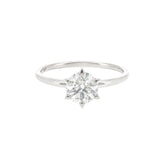 1.00ct Round Soliatire Engagement Ring