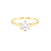 1.00ct Round Solitaire Engagement Ring