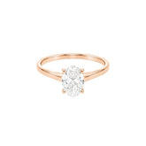 0.99ct Oval Solitaire Engagement Ring