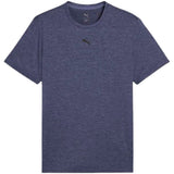 Puma Mens Tad Essential Heather T-Shirt In Ink