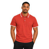 Enrico Coveri Mens Roma 285 Golfer in Fire Brick