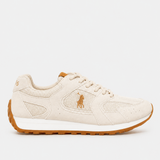 Polo Womens Mixed Panelled Runner Shoes In Off White
