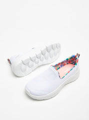 Skechers Womens Go Walk Flex Shoes In White