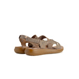 Pierre Cardin Ladies Satin 3 Sandals In Bronze