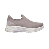 Skechers Womens Go Walk Slip-In Shoes In Taupe