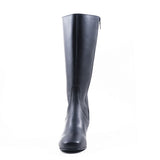 Froggie Ladies Lea Cow Calf Boots In Black