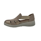 Cuahion Walk Ladies Joey Shoes In Gold