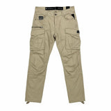 Pure Premium Clive Cargo Pants In Beige