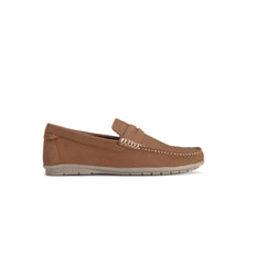 Hush Puppies Mens Hudson Brown Nubuck Shoes