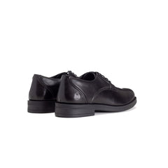 Hush Puppies Mens Maradona Leather Shoes In Black