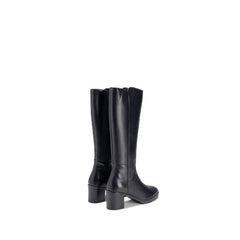 Hush Puppies Ladies Sloane Two Tone Boots In Black