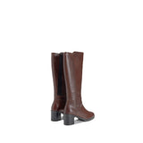 Hush Puppies Ladies Sloane Two Tone Boots In Brown